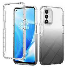 Coque Ultra Fine Transparente Souple Housse Etui 360 Degres Avant et Arriere Degrade pour Oppo A93 5G Noir