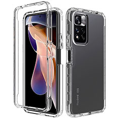 Coque Ultra Fine Transparente Souple Housse Etui 360 Degres Avant et Arriere Degrade pour Xiaomi Mi 11i 5G (2022) Clair