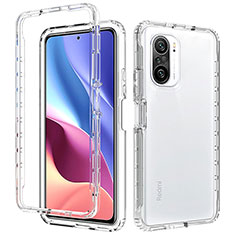 Coque Ultra Fine Transparente Souple Housse Etui 360 Degres Avant et Arriere Degrade pour Xiaomi Mi 11i 5G Clair