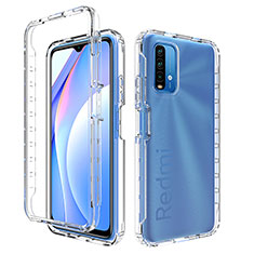 Coque Ultra Fine Transparente Souple Housse Etui 360 Degres Avant et Arriere Degrade pour Xiaomi Redmi 9 Power Clair