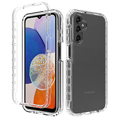 Coque Ultra Fine Transparente Souple Housse Etui 360 Degres Avant et Arriere Degrade ZJ1 pour Samsung Galaxy A05s Clair