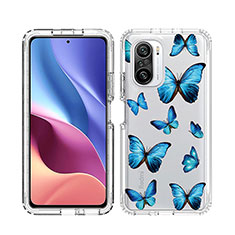 Coque Ultra Fine Transparente Souple Housse Etui 360 Degres Avant et Arriere JX1 pour Xiaomi Mi 11X Pro 5G Bleu