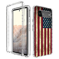 Coque Ultra Fine Transparente Souple Housse Etui 360 Degres Avant et Arriere pour Google Pixel 6 5G Mixte