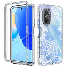 Coque Ultra Fine Transparente Souple Housse Etui 360 Degres Avant et Arriere pour Huawei Honor 50 SE 5G Blanc