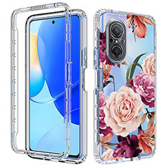 Coque Ultra Fine Transparente Souple Housse Etui 360 Degres Avant et Arriere pour Huawei Nova 9 SE Colorful