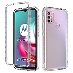 Coque Ultra Fine Transparente Souple Housse Etui 360 Degres Avant et Arriere pour Motorola Moto G20 Clair