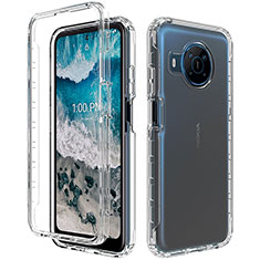 Coque Ultra Fine Transparente Souple Housse Etui 360 Degres Avant et Arriere pour Nokia X100 5G Clair