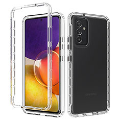 Coque Ultra Fine Transparente Souple Housse Etui 360 Degres Avant et Arriere pour Samsung Galaxy A05s Clair