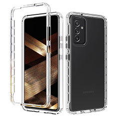 Coque Ultra Fine Transparente Souple Housse Etui 360 Degres Avant et Arriere pour Samsung Galaxy A15 4G Clair