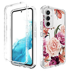 Coque Ultra Fine Transparente Souple Housse Etui 360 Degres Avant et Arriere pour Samsung Galaxy A54 5G Colorful