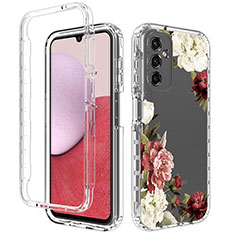 Coque Ultra Fine Transparente Souple Housse Etui 360 Degres Avant et Arriere pour Samsung Galaxy M44 5G Colorful