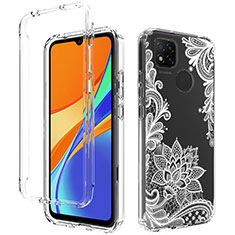 Coque Ultra Fine Transparente Souple Housse Etui 360 Degres Avant et Arriere pour Xiaomi POCO C3 Blanc