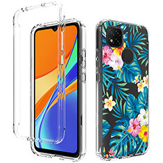 Coque Ultra Fine Transparente Souple Housse Etui 360 Degres Avant et Arriere pour Xiaomi POCO C31 Bleu Ciel