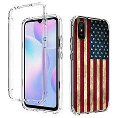 Coque Ultra Fine Transparente Souple Housse Etui 360 Degres Avant et Arriere pour Xiaomi Redmi 9A Mixte