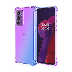 Coque Ultra Fine Transparente Souple Housse Etui Degrade pour OnePlus 9RT 5G Violet