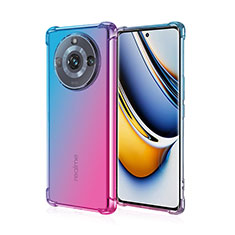 Coque Ultra Fine Transparente Souple Housse Etui Degrade pour Realme 11 Pro 5G Mixte