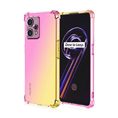 Coque Ultra Fine Transparente Souple Housse Etui Degrade pour Realme 9 4G Rose