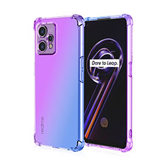 Coque Ultra Fine Transparente Souple Housse Etui Degrade pour Realme 9 4G Violet Clair