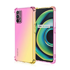 Coque Ultra Fine Transparente Souple Housse Etui Degrade pour Realme GT Neo 5G Rose