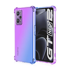 Coque Ultra Fine Transparente Souple Housse Etui Degrade pour Realme GT Neo2 5G Violet Clair