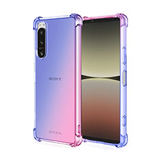 Coque Ultra Fine Transparente Souple Housse Etui Degrade pour Sony Xperia 5 III SO-53B Rose