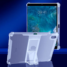 Coque Ultra Slim Silicone Souple Housse Etui Transparente avec Support pour Apple iPad Pro 10.5 Clair