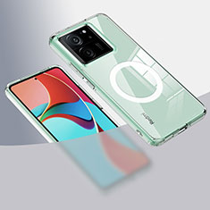 Coque Ultra Slim Silicone Souple Transparente avec Mag-Safe Magnetic Magnetique QK1 pour Xiaomi Redmi K60 Ultra 5G Clair