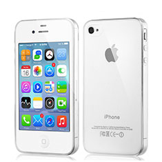 Coque Ultra Slim Silicone Souple Transparente pour Apple iPhone 4 Clair