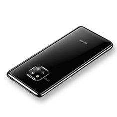 Coque Ultra Slim Silicone Souple Transparente pour Huawei Mate 20 Pro Noir