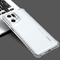 Coque Ultra Slim Silicone Souple Transparente pour Oppo Find X5 Pro 5G Clair