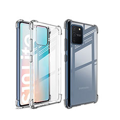 Coque Ultra Slim Silicone Souple Transparente pour Samsung Galaxy A91 Clair