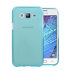 Coque Ultra Slim TPU Souple Transparente pour Samsung Galaxy J5 SM-J500F Bleu Ciel