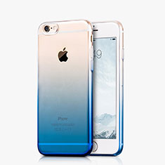 Coque Ultra Slim Transparente Souple Degrade pour Apple iPhone 6 Plus Bleu