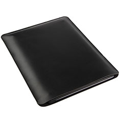 Double Pochette Housse Cuir pour Apple iPad 3 Noir