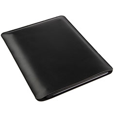 Double Pochette Housse Cuir pour Huawei MateBook HZ-W09 Noir