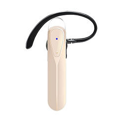 Ecouteur Casque Sport Bluetooth Stereo Intra-auriculaire Sans fil Oreillette H36 pour Samsung Galaxy A20 Or