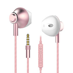 Ecouteur Filaire Sport Stereo Casque Intra-auriculaire Oreillette H05 pour Sony Xperia 10 IV SOG07 Rose