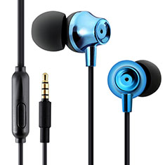 Ecouteur Filaire Sport Stereo Casque Intra-auriculaire Oreillette H21 pour Sony Xperia C3 Bleu