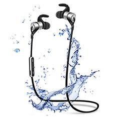 Ecouteur Sport Bluetooth Stereo Casque Intra-auriculaire Sans fil Oreillette H50 pour Samsung Galaxy S20 FE 4G Argent