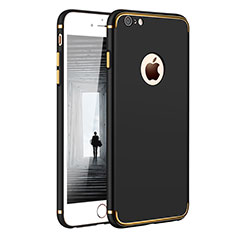 Etui Bumper Luxe Metal et Plastique pour Apple iPhone 6S Plus Noir