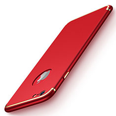 Etui Bumper Luxe Metal et Plastique pour Apple iPhone 8 Rouge