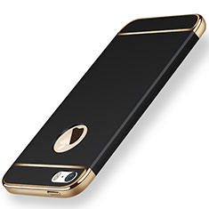 Etui Bumper Luxe Metal et Plastique pour Apple iPhone SE Noir