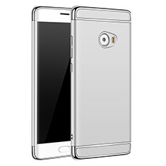 Etui Bumper Luxe Metal et Plastique pour Xiaomi Mi Note 2 Argent