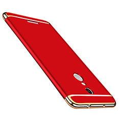 Etui Bumper Luxe Metal et Plastique pour Xiaomi Redmi Note 3 Rouge