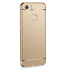 Etui Bumper Luxe Metal et Plastique pour Xiaomi Redmi Note 5A Prime Or