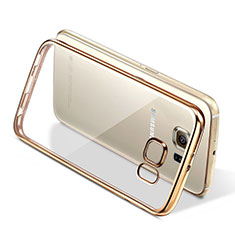 Etui Contour Silicone et Vitre Transparente Mat pour Samsung Galaxy Note 5 N9200 N920 N920F Or