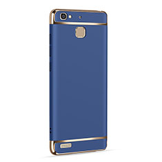 Etui Luxe Aluminum Metal pour Huawei Enjoy 5S Bleu