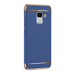 Etui Luxe Aluminum Metal pour Huawei Honor 7 Bleu