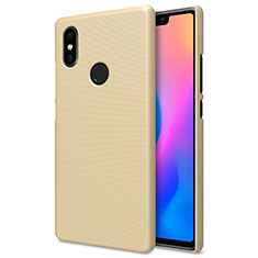 Etui Plastique Rigide Mailles Filet pour Xiaomi Mi 8 SE Or