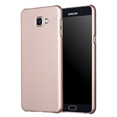 Etui Plastique Rigide Mat M01 pour Samsung Galaxy A3 (2017) SM-A320F Or